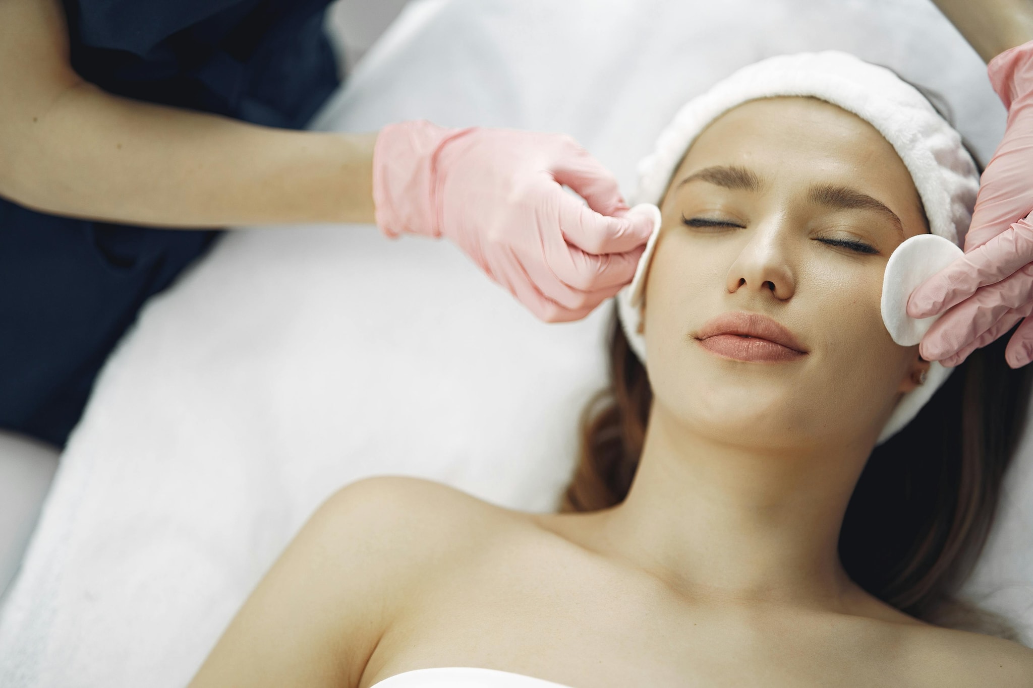Professional facial treatment at BC Medical Aesthetic